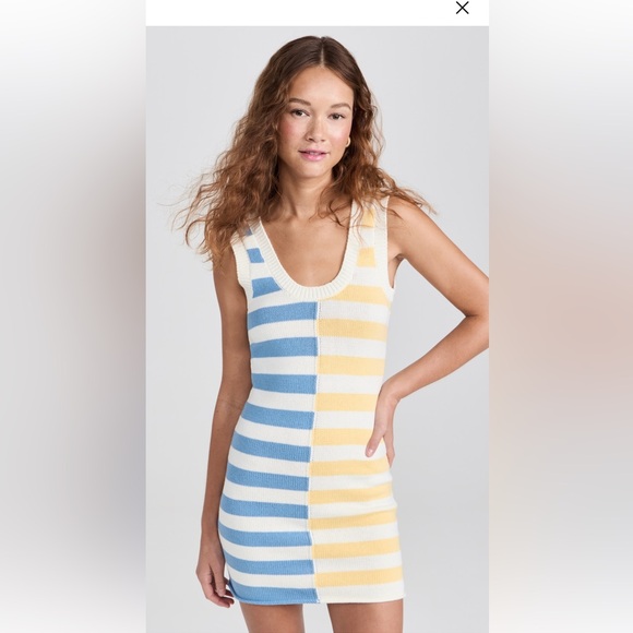 Staud striped knit dress - Picture 3 of 4